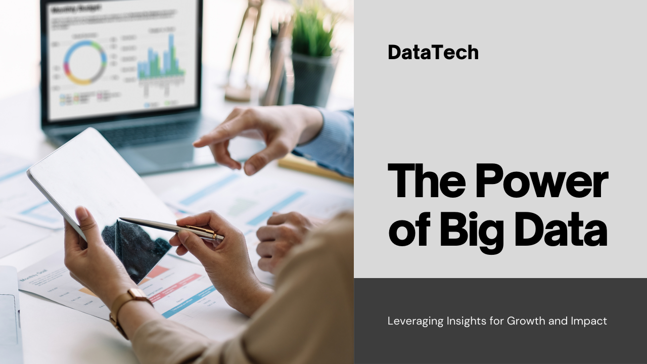 The Power of Big Data: Leveraging Insights for Business Growth and Social Impact